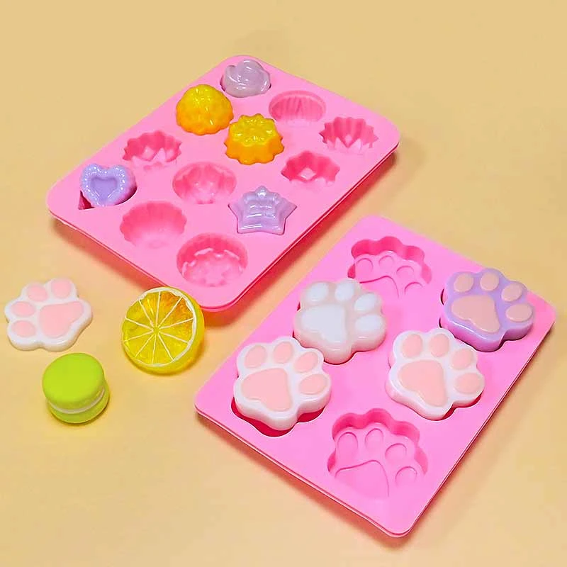 Household Cat Claw Ice Tray Silicone Cake Mold