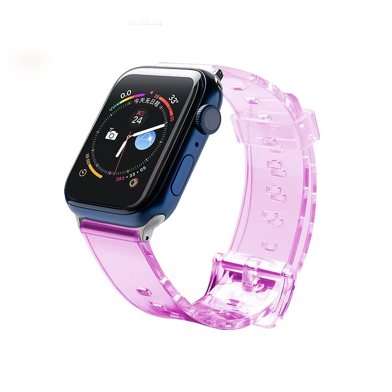 Transparent TPU Color Changing Watch Strap