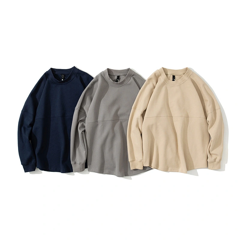 Fashion Men's Casual Loose Long-sleeved Sweater