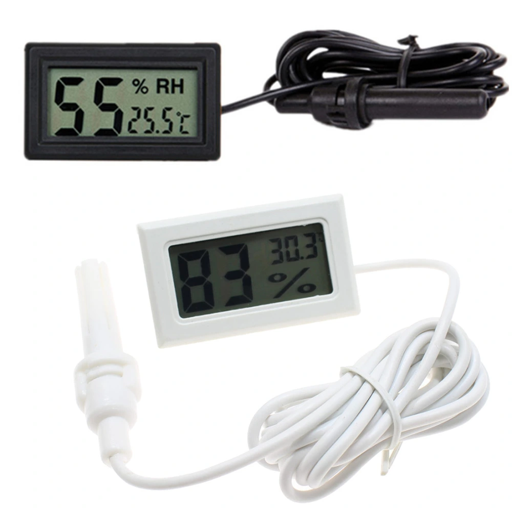 Embedded Digital Thermometer And Hygrometer With Probe