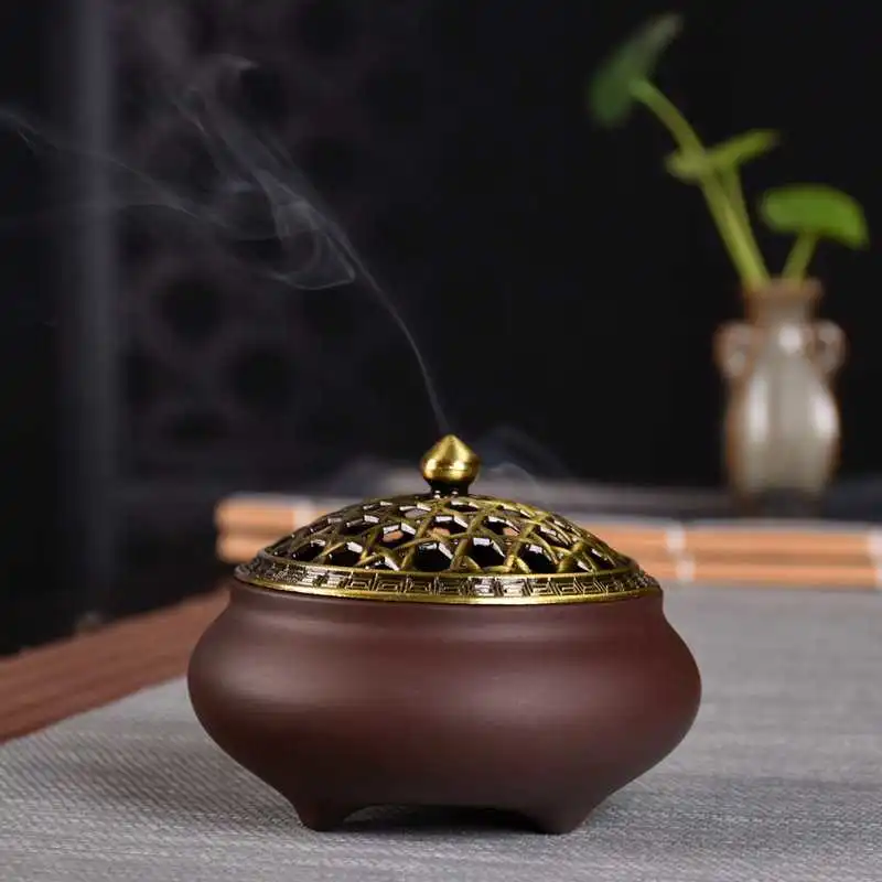 Aroma Burner Retro Back Flow Incense Sticks