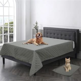 Pet Sofa Cushion Peach Skin Warm Pet Bed Dirty Cushion All Inclusive Sofa Mattress