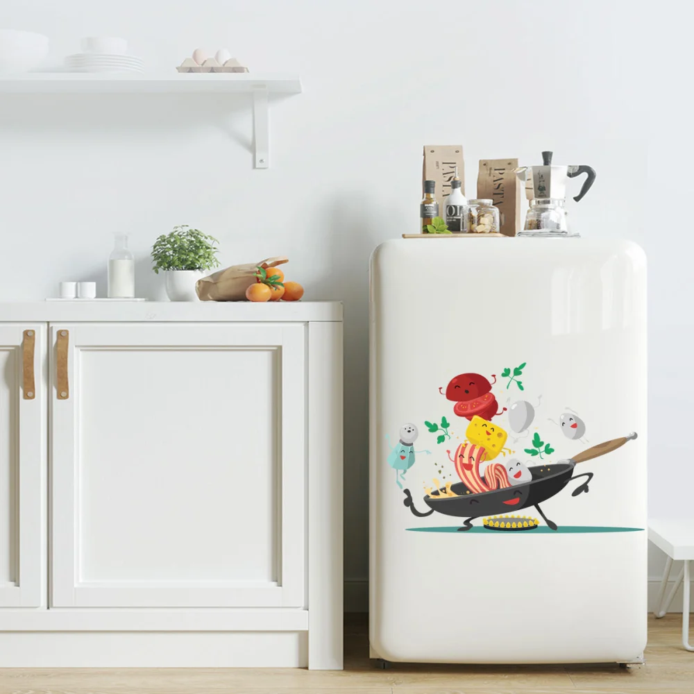 Home Joy Pan Creative Wall Sticker