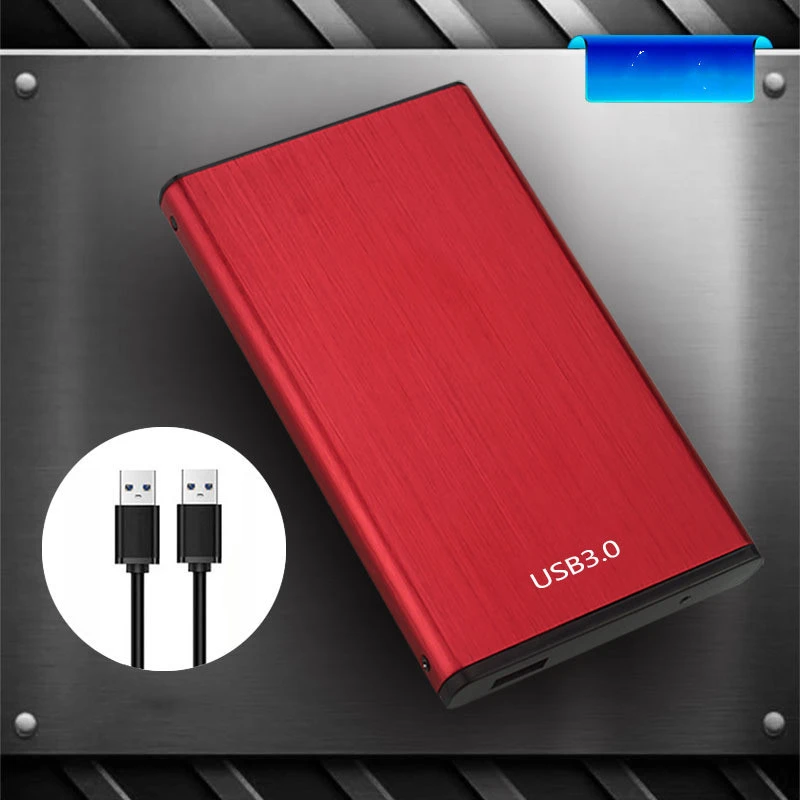 USB3.0 Aluminum Alloy 2.5 Inch SATA Serial Wire Drawing Mobile Hard Disk Box