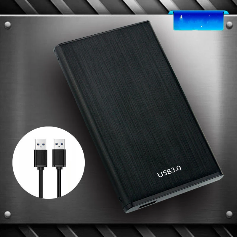 USB3.0 Aluminum Alloy 2.5 Inch SATA Serial Wire Drawing Mobile Hard Disk Box