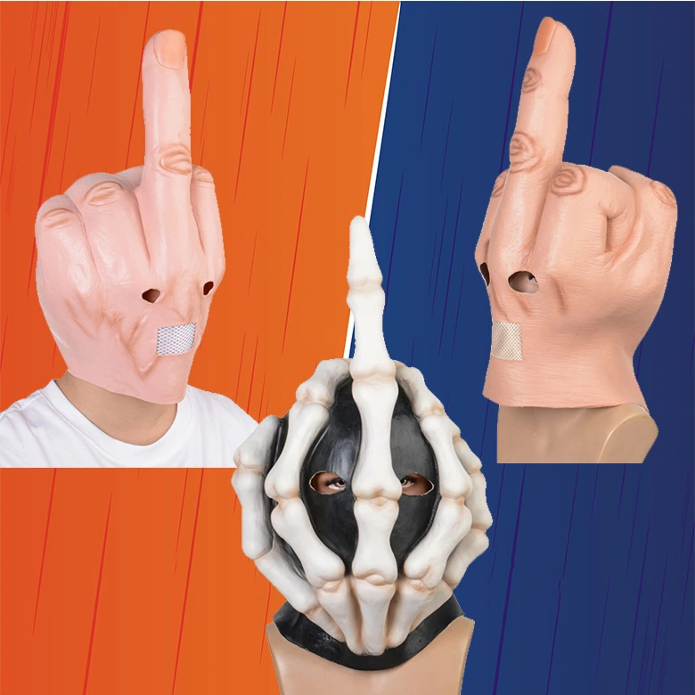 The Middle Finger Masks Halloween Masks Bar DJ Masks Finger Full Masks