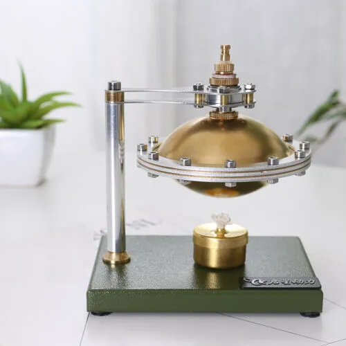 Full Metal Assembly DIY Steam Engine Flying Saucer Model