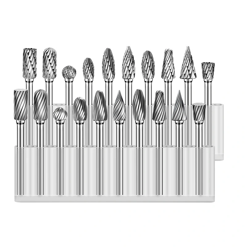 Electric Grinding Tungsten Steel Grinding Head Carbide Rotary File Milling Cutter