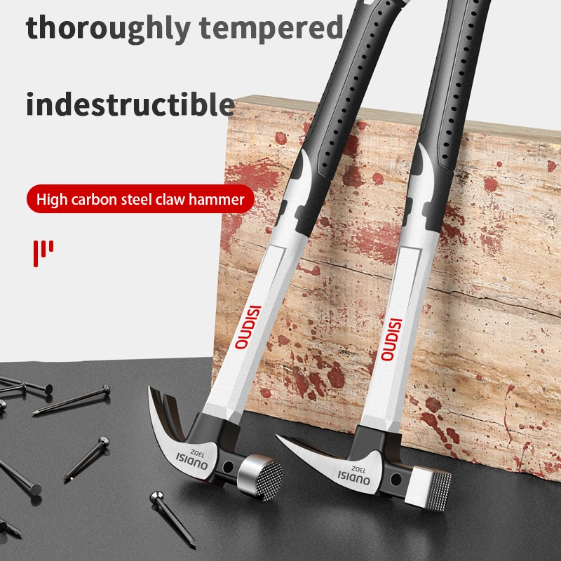 Claw Hammer Nail Woodworking Tools Special Steel Integrated Multifunctional