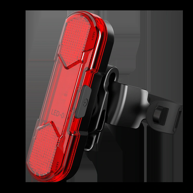 New 360-degree Rotating Bicycle Taillight