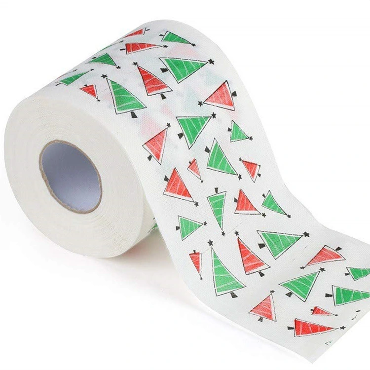 Christmas Tree Roll Paper Funny Creative Printing Core Roll