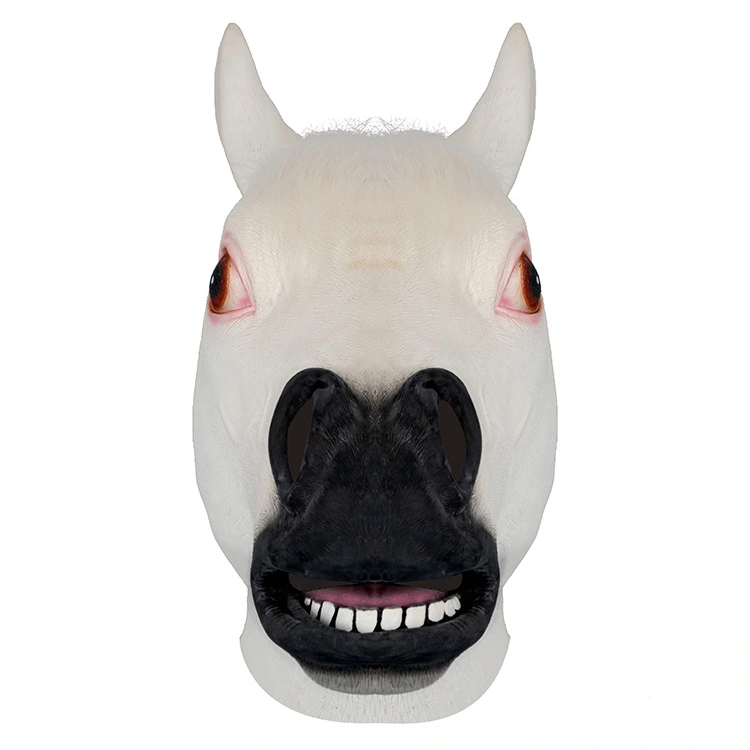 Halloween Latex Mask Animal Horse Head