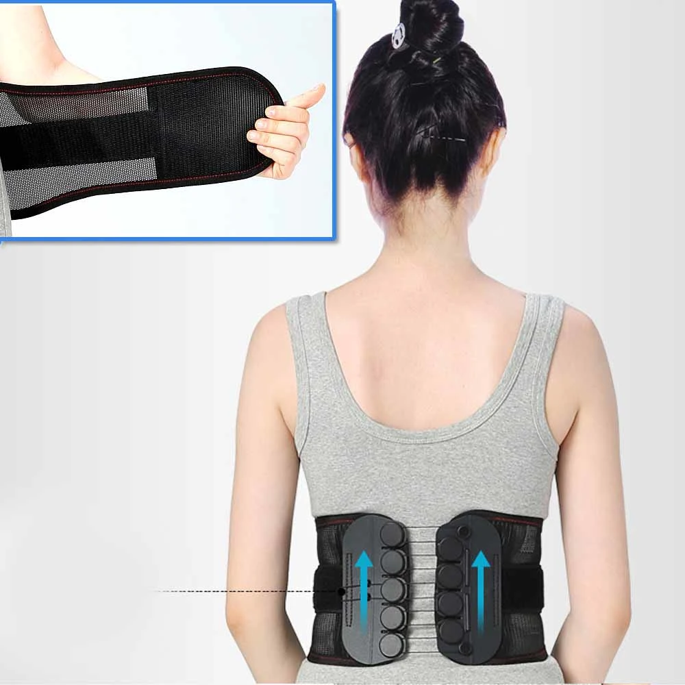 Pull Rope Pulley Breathable Waist Fixing Belt