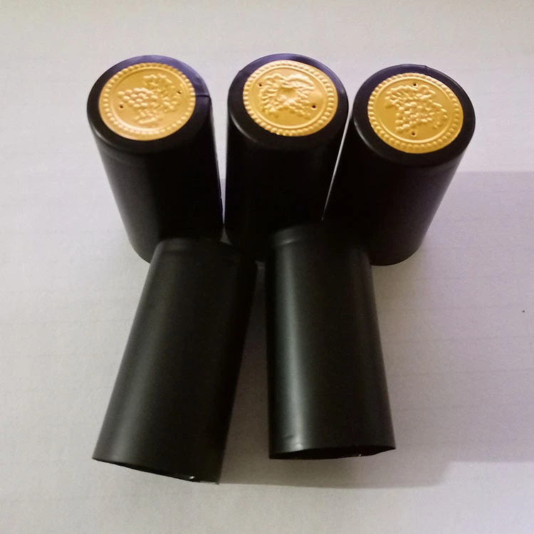 Pvc Heat Shrinkable Rubber Cap Red Wine Hot Film