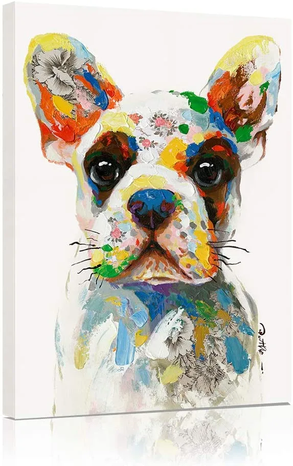 French Bulldog Canvas Wall Art Wall Decoration