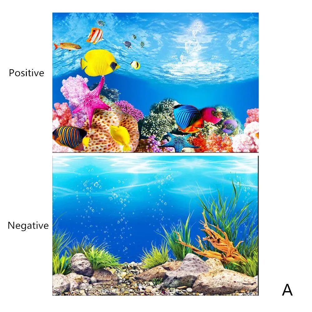 Fish Tank Background Painting HD Picture 3D Stereo Wallpaper