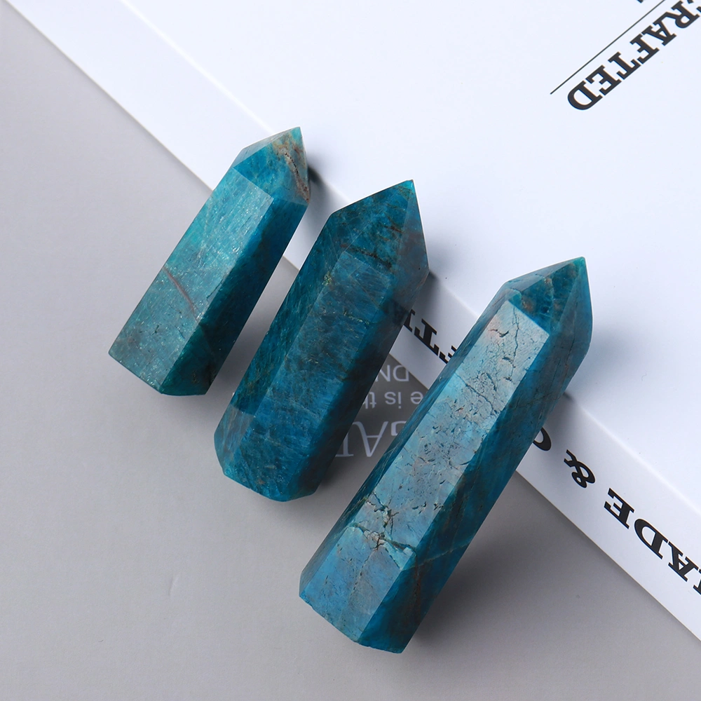 Tianhe Stone Hexagonal Prism Single Pointed Crystal