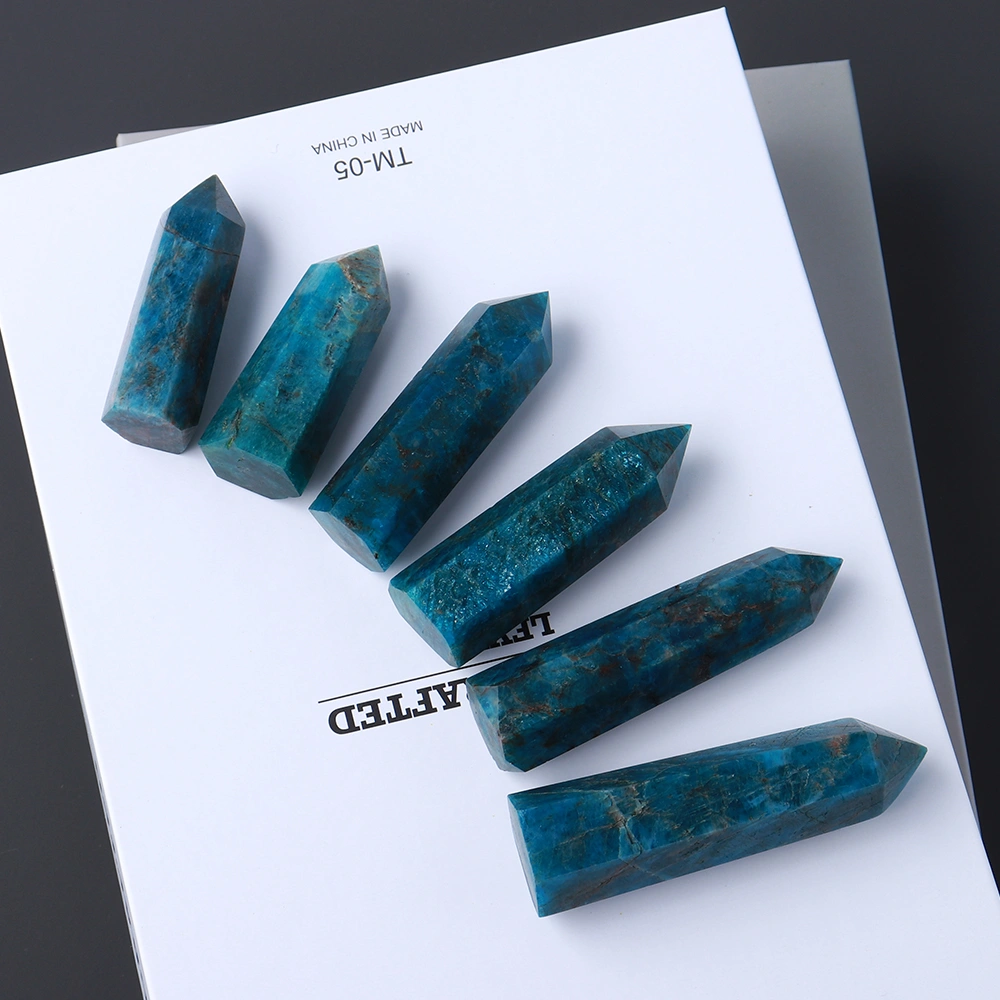 Tianhe Stone Hexagonal Prism Single Pointed Crystal