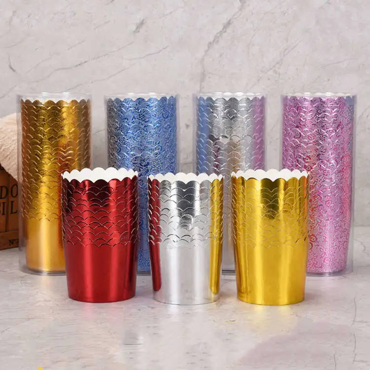 Cake Paper Cup High Temperature Resistant Mechanism With Pattern