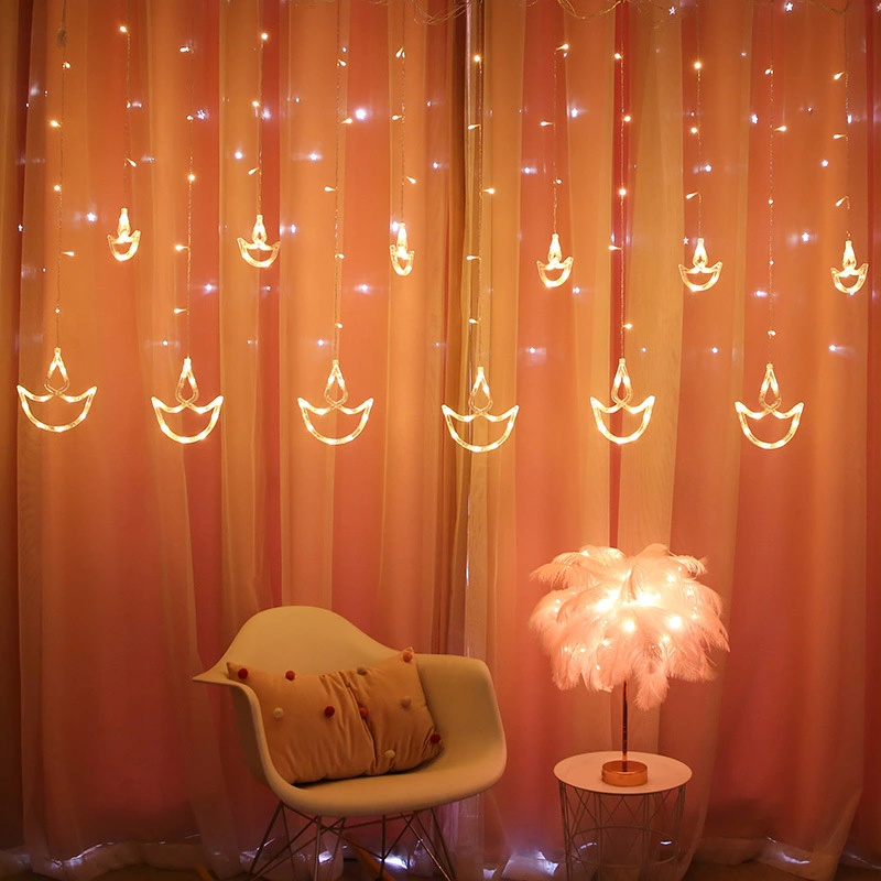 Lantern String Decoration Curtain Light Starry