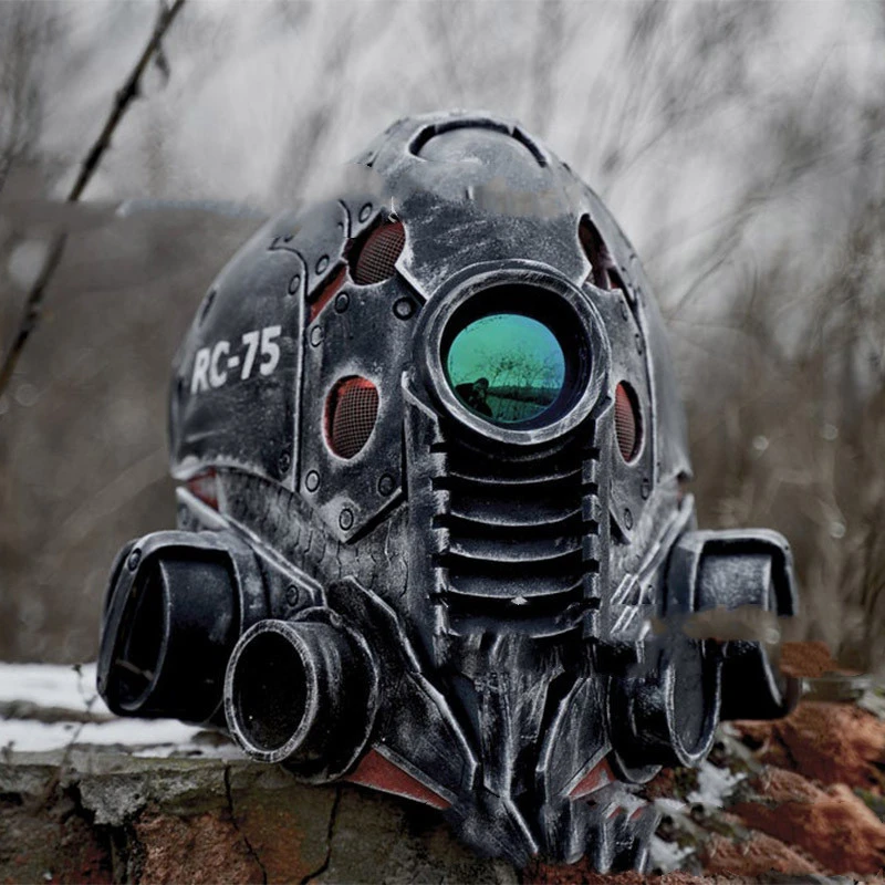 Wan Cyberpunk Mask Helmet Halloween Steam