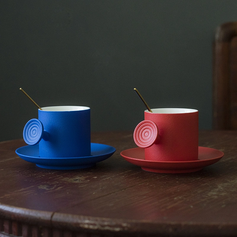 Ceramic Mug Klein Blue Coffee Set Espresso Hand Brewed Coffee