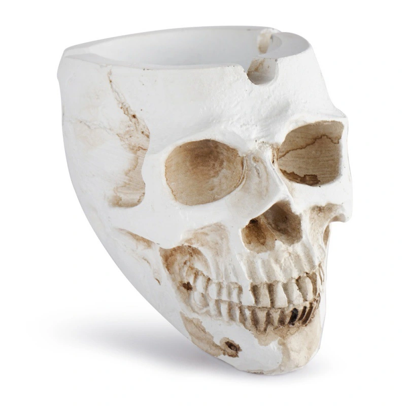 Halloween Ashtray Resin Skull Home Decoration