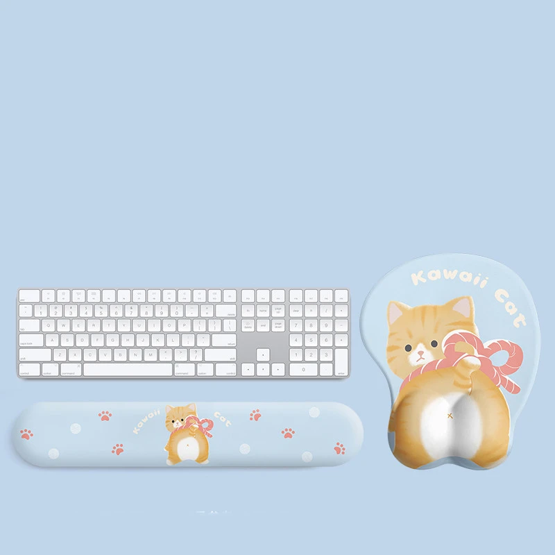 Shiba Inu Cute Mouse Pad Wrist Wrist Pad Stereo Silicone