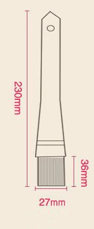 High Quality Straight Wood Handle Wool Brush With Packing