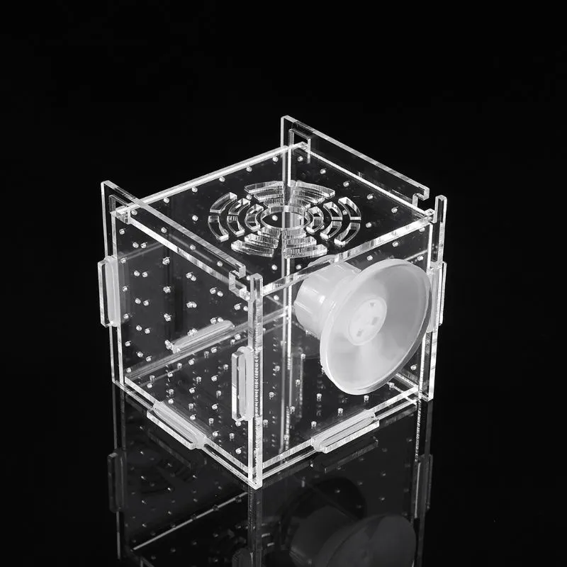 Aquarium Fish Breeding Isolation Box Baby Fish Incubator Hatch Fish Tank