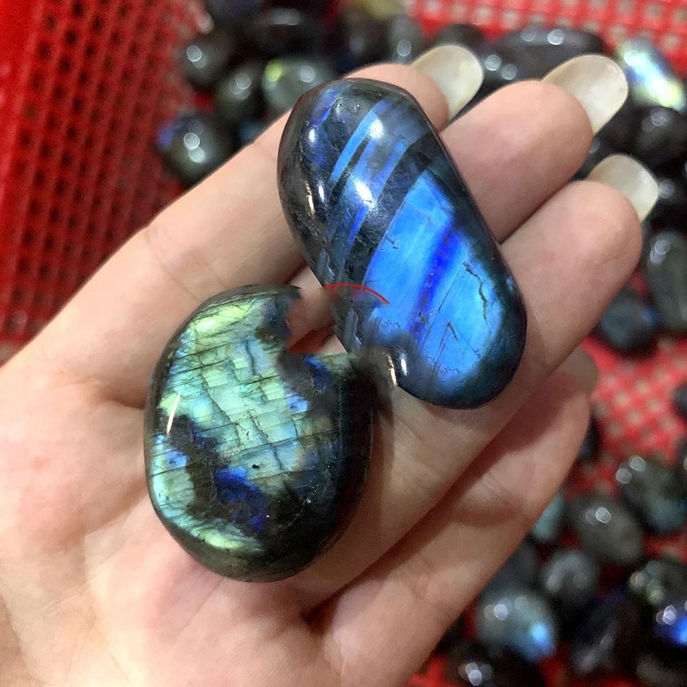 Feldspar Plain Stone Moon  Blue Moon Ornamental