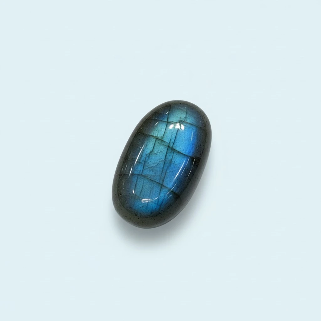 Feldspar Plain Stone Moon  Blue Moon Ornamental