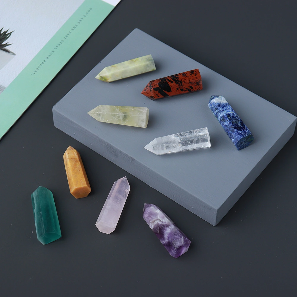 Natural Crystal Six-sided Single-pointed Column
