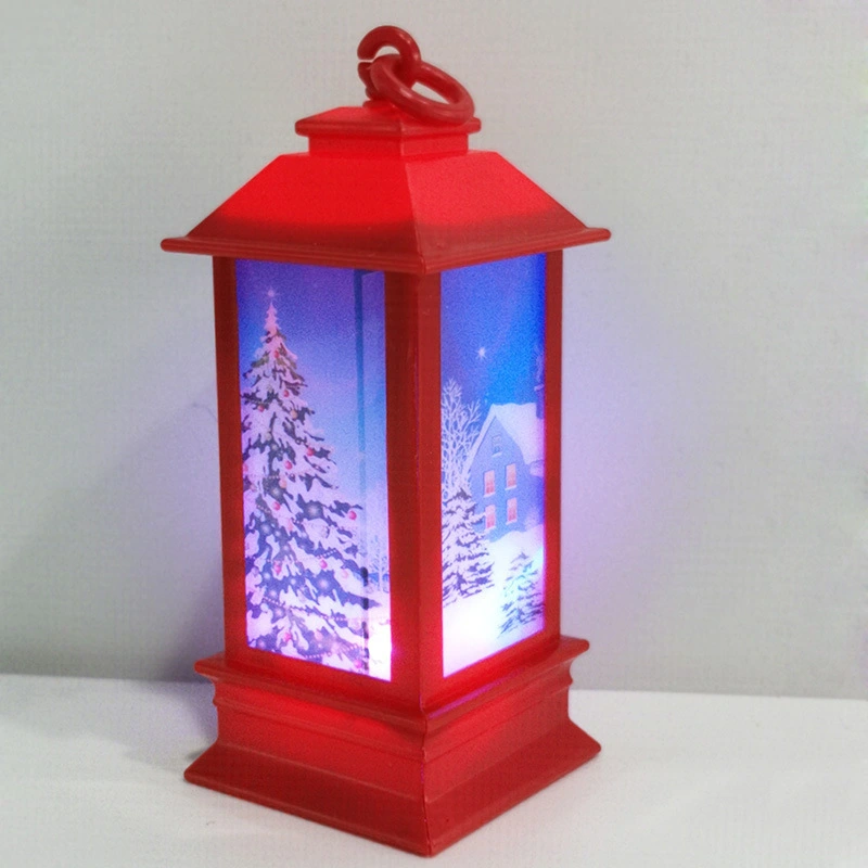 Electronic Candle Lamp Pumpkin Christmas Lantern Lighthouse Pendant
