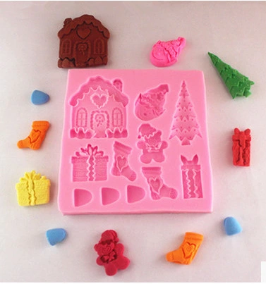 DIY Baking Silicone Fondant Chocolate Cake Mold