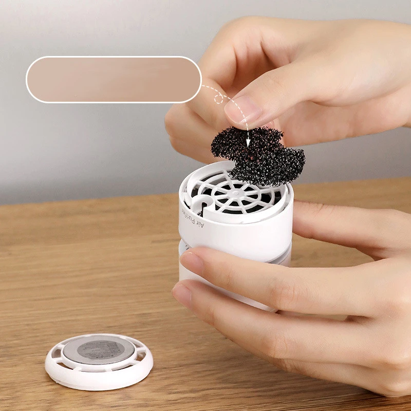 Hanging Neck Portable Mini Smoke Purifying Air Purifier