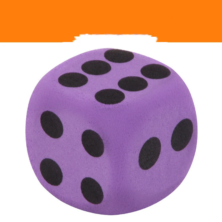 Number Dice Color Word EVA Sieve Children's Toy
