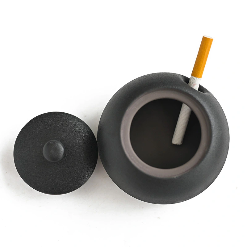 Personalized Ceramic Ashtray Crafts With Lid