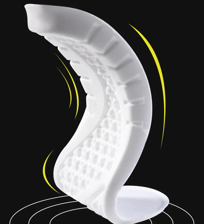 High Elastic Shock Absorption Soft Sole Sports Insole