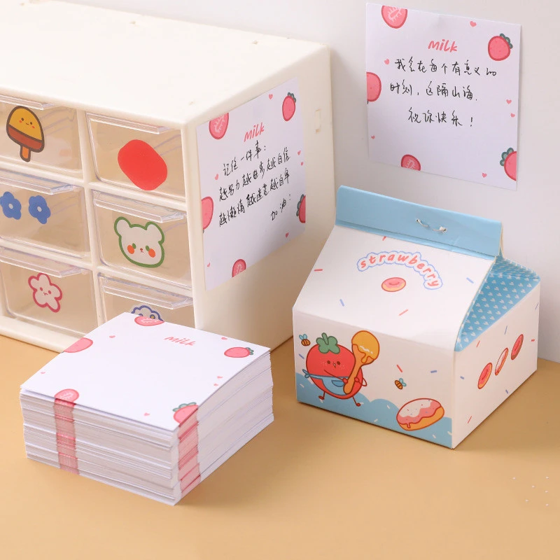 Removable Post It Notes Student Cute Hand Account Box