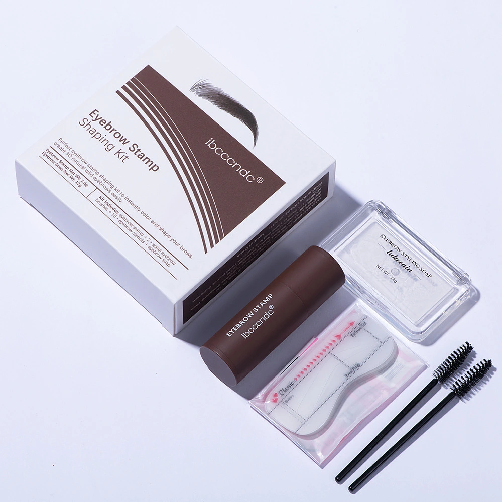 Eyebrow Powder Seal Set Eyebrow Styling Soap Stamp Hairline Trimming