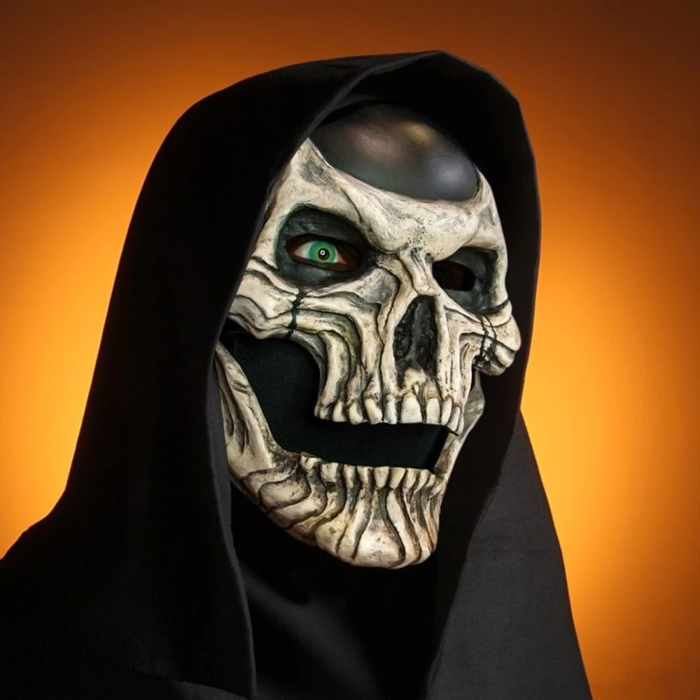 Cross-border Halloween New Full-head Skull Mask