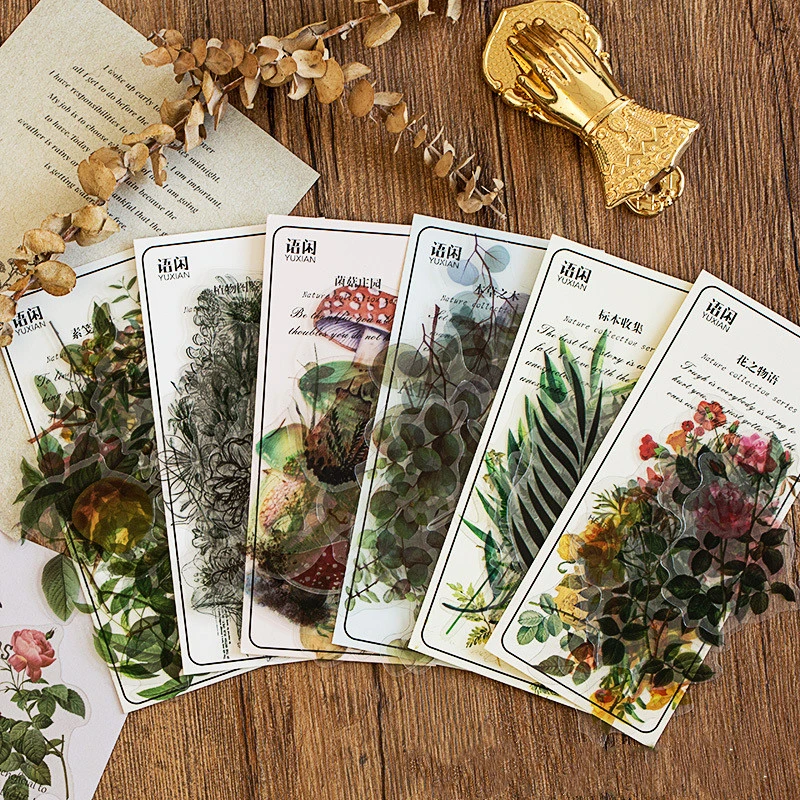 Yuxian Nature Photobook Series PET Sticker Pack