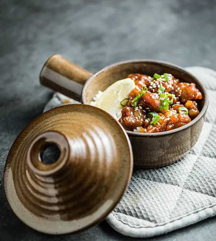 Creative Japanese Style Stoneware Microwave Small Pot