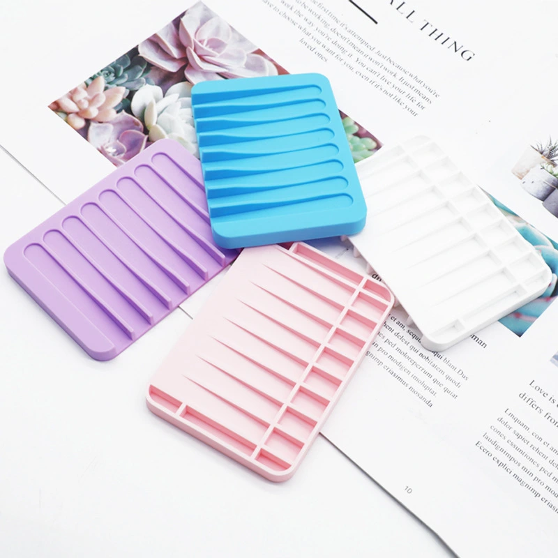 Creative And Simple Silicone Drainable Soap Dish