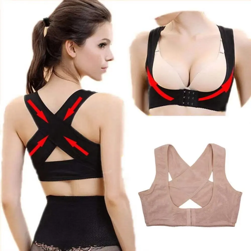 Correcting Three-breasted Body Shaping Tops Gather Together