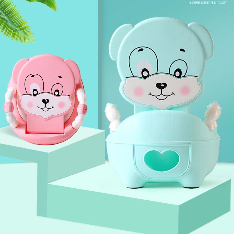 Children's Cushioned Cartoon Fold Toilet