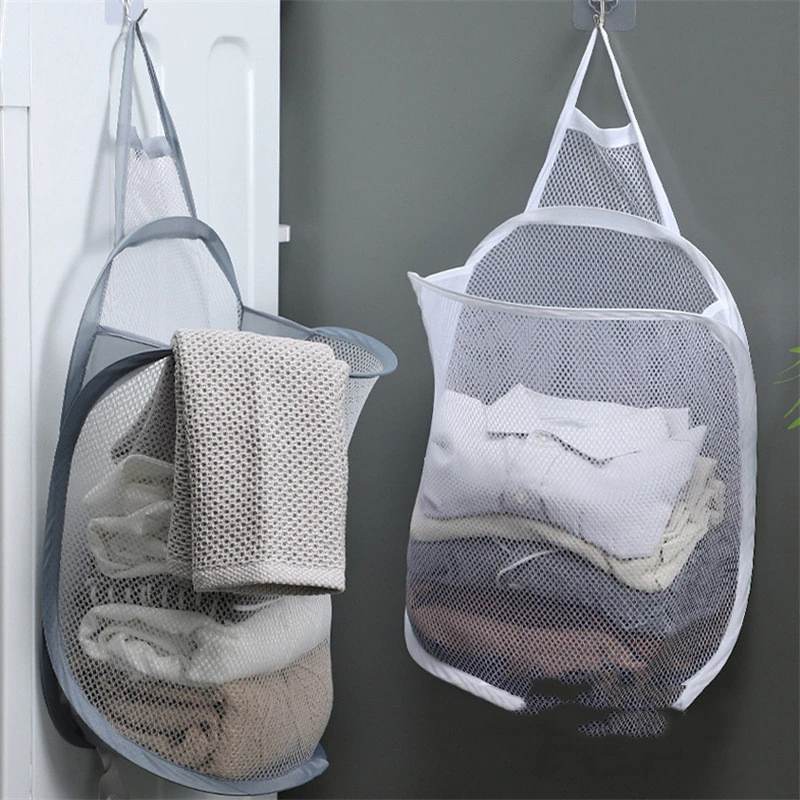 Household Wall-mounted Dirty Clothes Hanging Bag