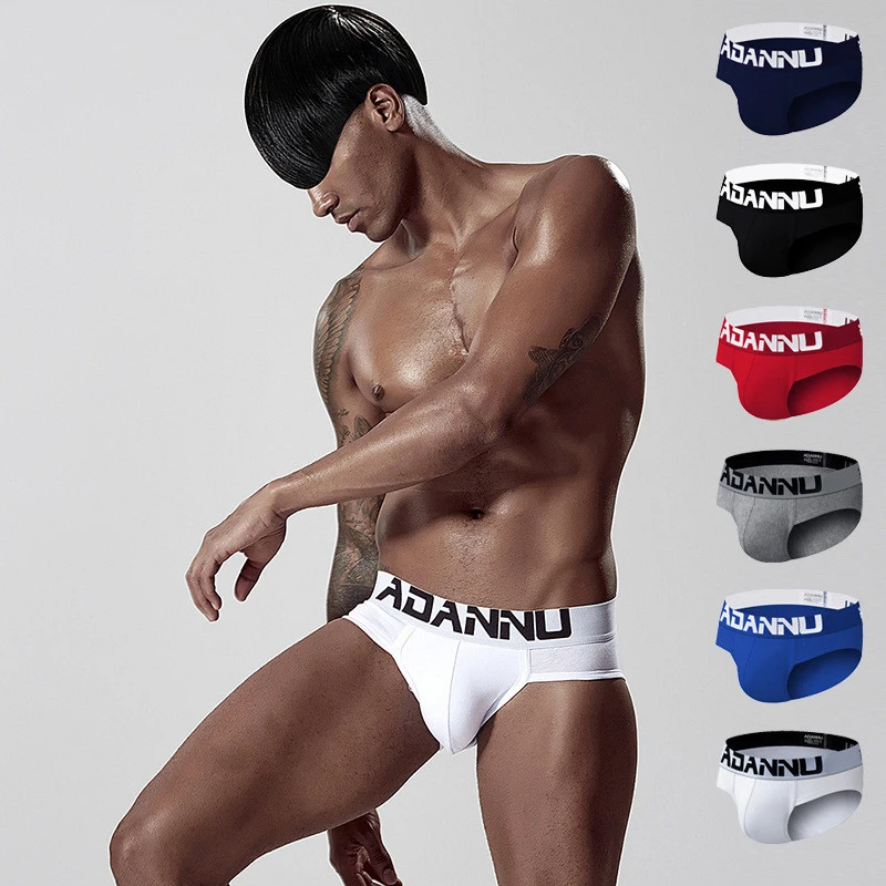 Muscular Men's Boxer Shorts Low Waist Tight-fitting Hip Panties