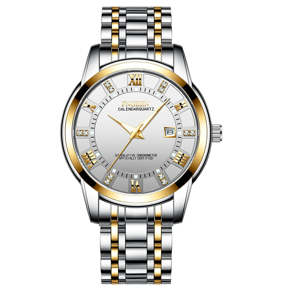 Men's Calendar Fashion Casual Business  Ultra-thin Waterproof Quartz Watch